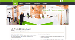 Desktop Screenshot of praxis-daenischenhagen.de